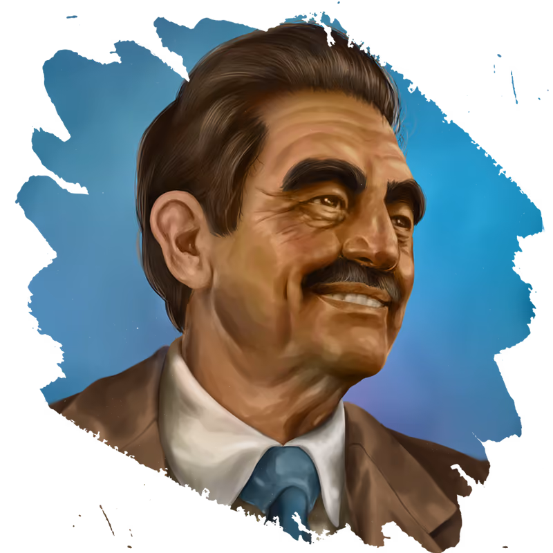 Retrato del Dr. Miguel Andonie Fernández