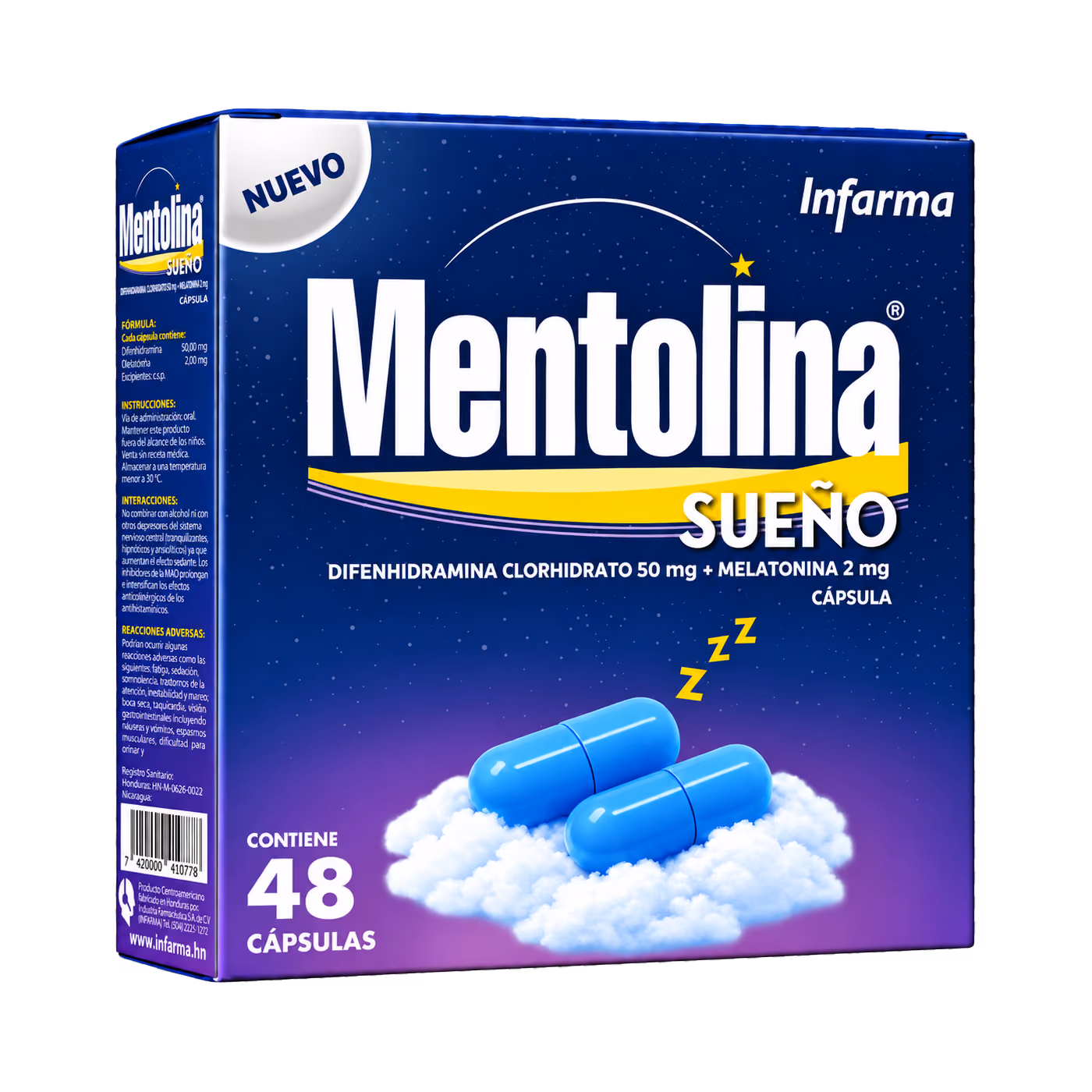 Mentolina Sueño Cápsulas
